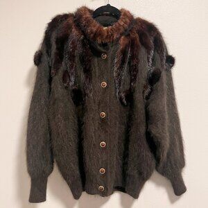 Vintage Fur Sweater
